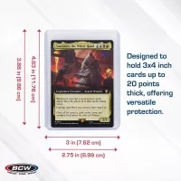 Dimensions of the BCW Regular Toploader