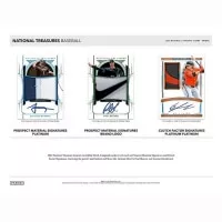 2024 Panini National Treasures Baseball Cards Hobby Box