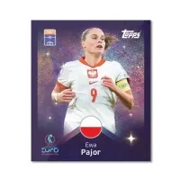 Topps EURO 2025 Women Booster Pack - Stickers Ewa Pajor