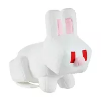 Minecraft Plush White Rabbit