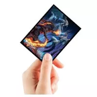 UltraPro Bahamut and Ifrit card sleeves - 100 pcs