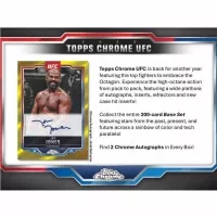 Topps UFC Chrome Hobby Box 2025 - MMA Collectible Cards