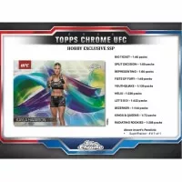 Topps UFC Chrome Hobby Box 2025 - MMA Collectible Cards