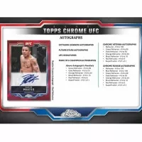 Topps UFC Chrome Blaster Box 2025 - MMA Collectible Cards