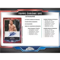Topps UFC Chrome Mega Box 2025 - MMA Collectible Cards