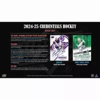 2024-2025 NHL Upper Deck Credentials Hockey Hobby Pack