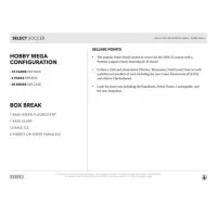 2024-2025 Select Premier League Hobby Mega Box - soccer cards