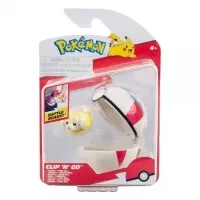 Pokémon Clip and Go Timer Ball - Fidough Figure
