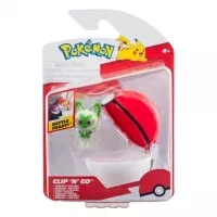 Pokémon Clip and Go Poké Ball - Sprigatito Figure