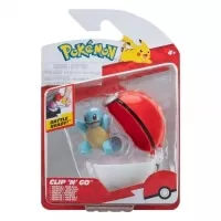 Pokémon Clip and Go Poké Ball - Squirtle Figure