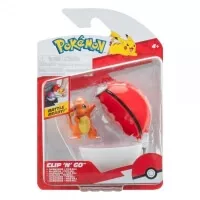 Pokémon Clip and Go Poké Ball - Charmander Figure