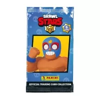 Starter set contains 4 packs of Brawl Stars cards (packs have different themes)