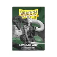 Dragon Shield Matte Non-Glare Card Sleeves - Forest Green