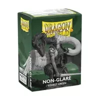 Dragon Shield Matte Non-Glare Card Sleeves - Forest Green