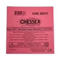 Chessex Loose Speckled Poly Tens 10 Dice - 1 ks
