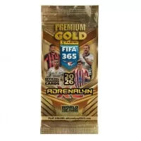 Soccer cards Panini FIFA 365 2025/2026 Adrenalyn Gold Box