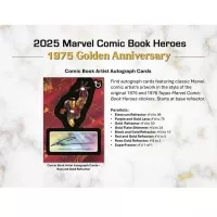 2025 Topps Marvel Comic Book Heroes 1975 Golden Anniversary - Hobby Box