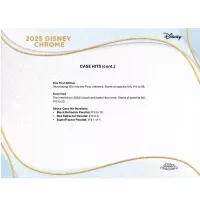 2025 Topps Disney Chrome Hobby Box