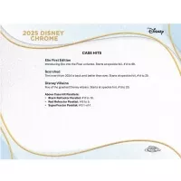 2025 Topps Walt Disney Chrome Mega Box