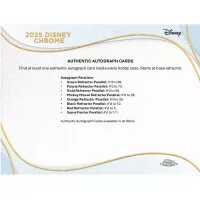 2025 Topps Walt Disney Chrome Mega Box