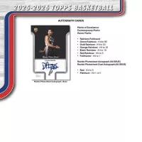 2025-2026 NBA Cards Topps Basketball Hobby Box