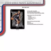 2025-2026 NBA Cards Topps Basketball Mega Box