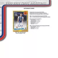 2025-2026 NBA Cards Topps Basketball Mega Box