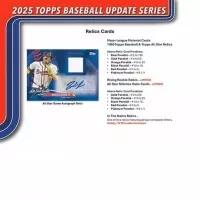 2025 Topps Baseball Hobby Box Update Series - Collectible Cards