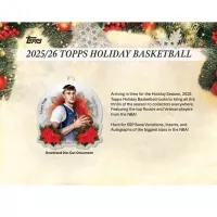 2025-2026 NBA Cards Topps Basketball Holiday Mega Box