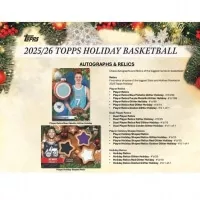 2025-2026 NBA Cards Topps Basketball Holiday Mega Box