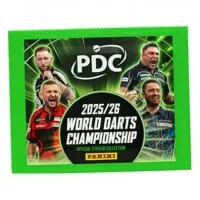 2025/26 PDC World Darts Championship Sticker EN - box (36 packs)