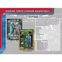 2025-2026 NBA Cards Topps Chrome Basketball Hobby Box