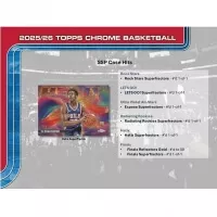 2025-2026 NBA Cards Topps Chrome Basketball Hobby Box