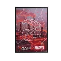 Card Covers Gamegenic - MTG Marvel's SpiderMan Premium Art Sleeves - Spider-Man Mountain (105 pcs)