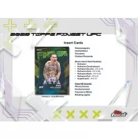 2025 Topps UFC Finest Hobby Box - MMA Collectible Cards