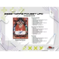 2025 Topps UFC Finest Hobby Box - MMA Collectible Cards