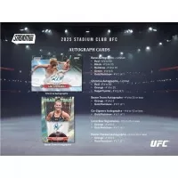 2025 Topps Stadium Club UFC Hobby Box - MMA Collectible Cards