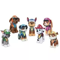 Overview of Dino Rescue plushies