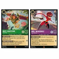 Disney Lorcana TCG: Wilds Unknown booster cards