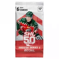 SHL 25-26 2. series Retail hockey card pack