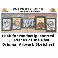 2026 Super Break Pieces Of The Past One Time Series 1 Hobby Box