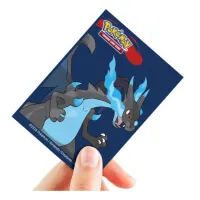 Pokémon Mega Charizard X card sleeves - 65 pcs