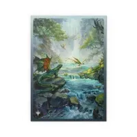 DS Matte Dual Art Misty Rainforest Sleeves 100