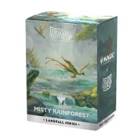 DS MTG Matte Dual Art Misty Rainforest Sleeves 100 box