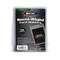 Card sleeves BCW Semi-Rigid 3x4 50 pcs