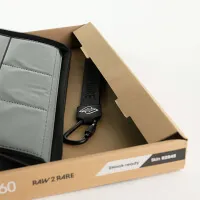 Card Album Raw2Rare 9-Pocket ZipBinder 360 Black
