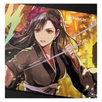 Magic Final Fantasy Tifa Lockhart card and mouse pad