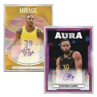 Signed 2026 Pulse Aura Chrome Basketball Heat Seeker Cards