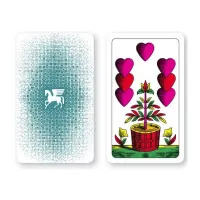 Single-headed Mariáš playing cards for Prší in a box - Pegasus