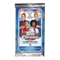 Soccer Cards 25-26 Chrome Women's Champions League Hobby Pack